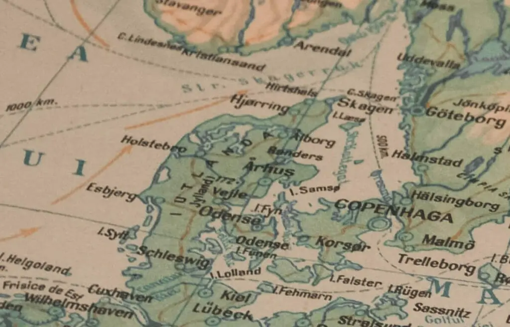 Map Copenhagen